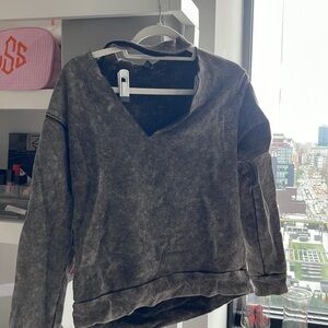 Forever 21 Cut out sweatshirt